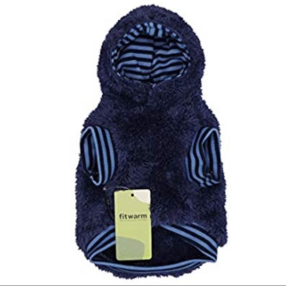 🐶Firearm Fuzzy Thermal Dog Hoodie Cat Sweatshirts - Picture 4 of 6